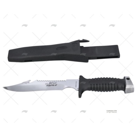 CUCHILLO DIVING C/FUN NEG 31-H19CM MAC COLTELLERIE