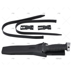 CUCHILLO DIVING C/FUN NEG 31-H19CM MAC COLTELLERIE