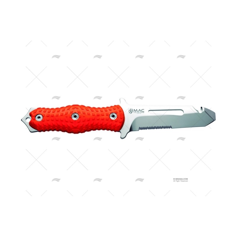 CUCHILLO ALLI RESCUE NARANJA 22.5CM MAC COLTELLERIE