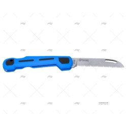 CUCHILLO MARINE PLEG AZUL 19-H6.5CM MAC COLTELLERIE