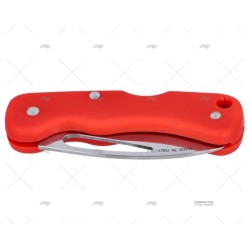 CUCHILLO RESCUE 18CM ROJO