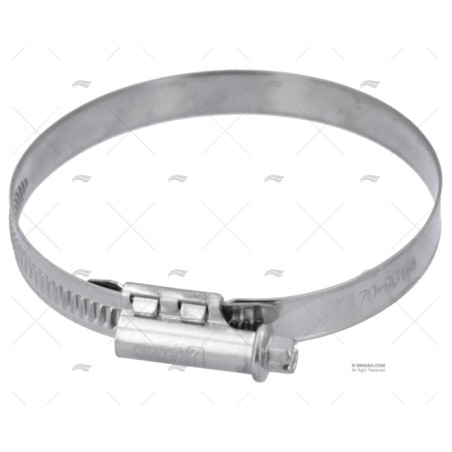 ABRAZADERA INOX W5 70- 90/12