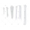 BRIDA KIT BLANCA 6 MEDIDAS (10UXMEDIDA)
