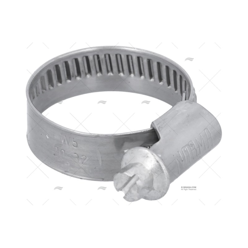 ABRAZADERA INOX W5 20- 32/12 NORMA