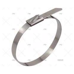 ABRAZADERA INOX W4 200MM X 4,6MM (100U) NORMA