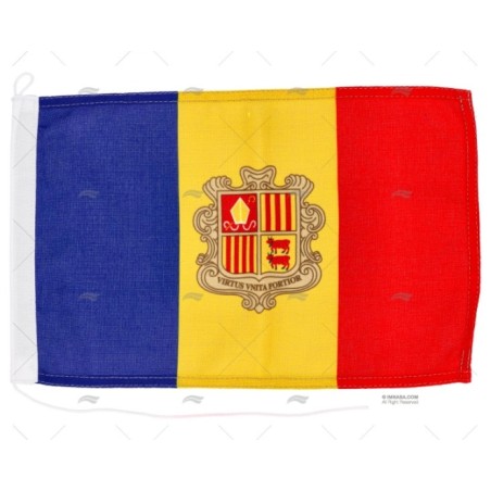 BANDERA ANDORRA 30X 20CM ADRIA BANDIERE