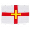 BANDERA GUERNSEY 45X 30CM ADRIA BANDIERE