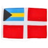 BANDERA BAHAMAS MERCANTE 30X 20CM ADRIA BANDIERE