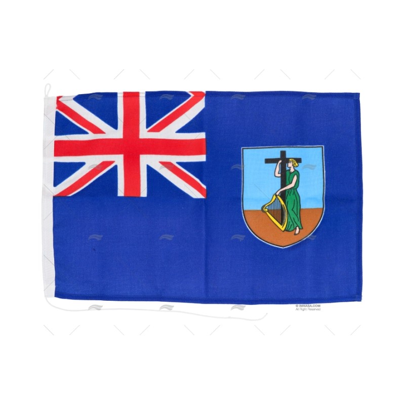 BANDERA MONTSERRAT 45X 30CM ADRIA BANDIERE