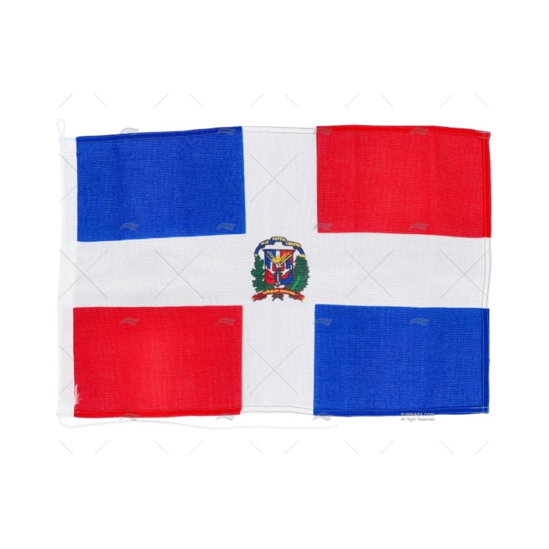 BANDERA REPUBLICA DOMINICANA 45X 30CM ADRIA BANDIERE