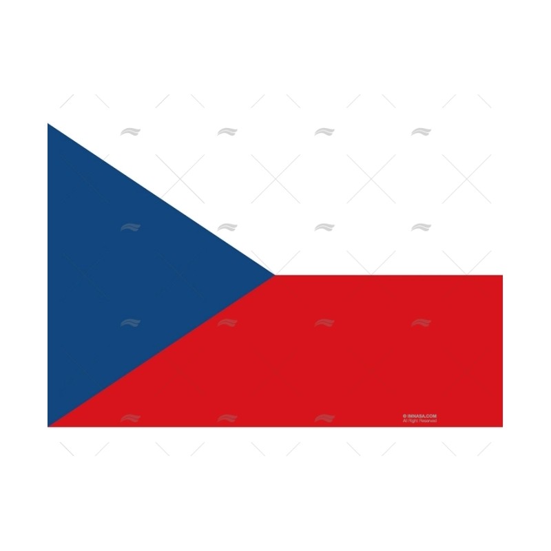 BANDERA CHEQUIA 30X 20CM ADRIA BANDIERE