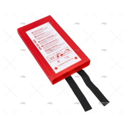 MANTA IGNIFUGA PVC 120X120CM CAJA