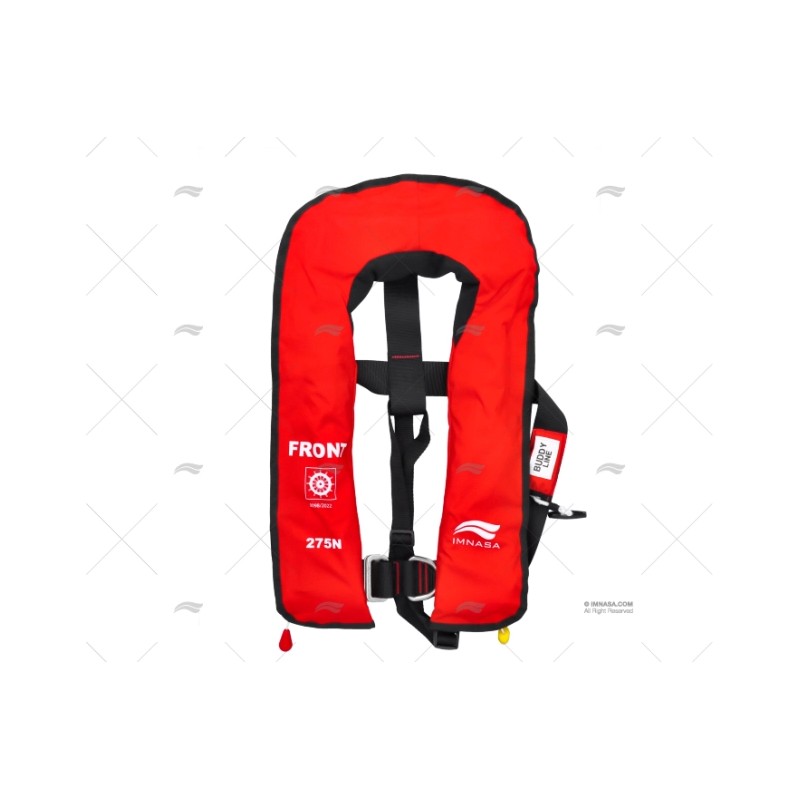 CHALECO IMNASA 275N SOLAS + ARNES