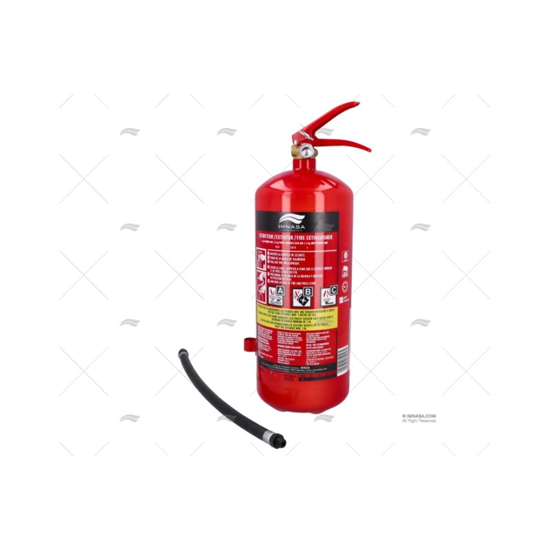 EXTINTOR ABC 6KG ESP/ENG/FR IMNASA