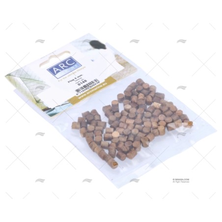TAPON DE TECA Ø6MM (BOLSA 100 UNIDADES) ARC MARINE
