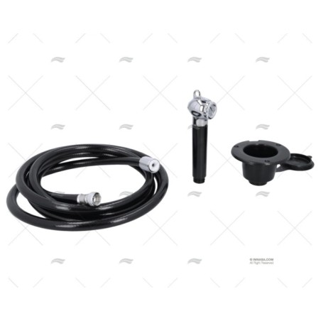 DUCHA CON CAJA NEGRA 3M BARKA