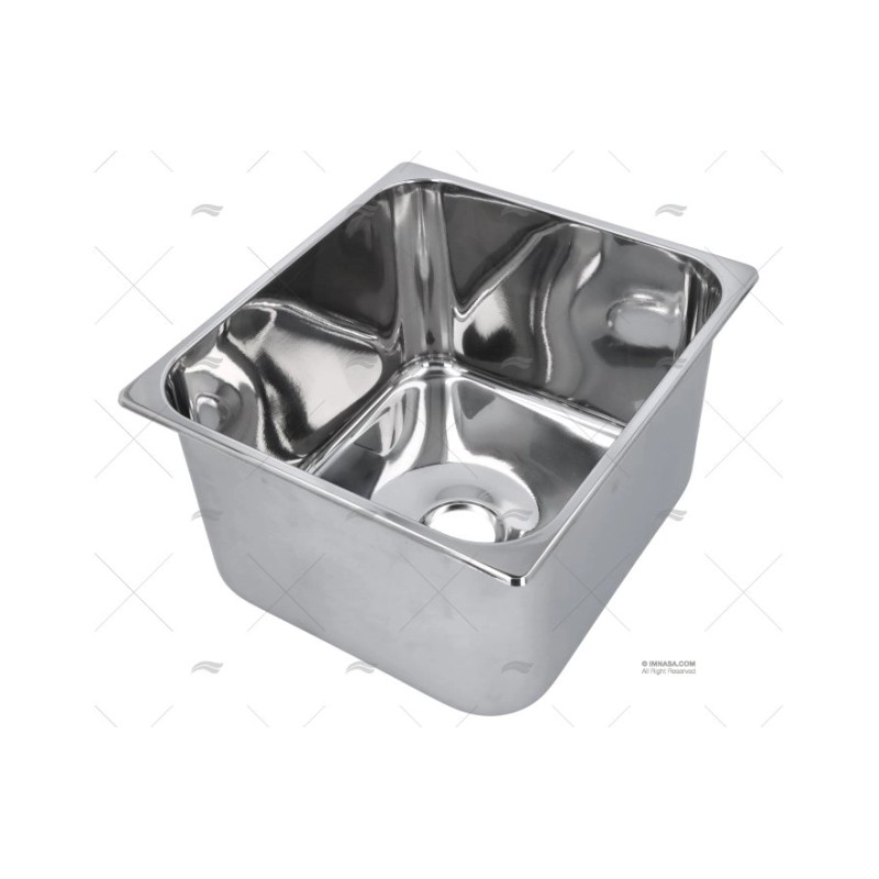 FREGADERO RECTANGULAR INOX 350 X 320 MM BARKA