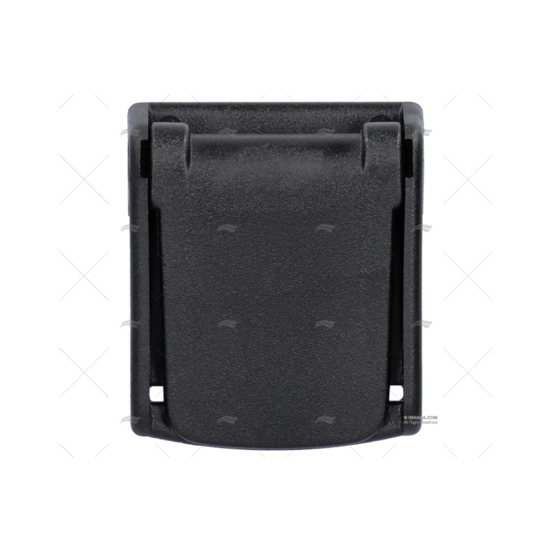 HEBILLA DE PLASTICO NEGRO 50MM