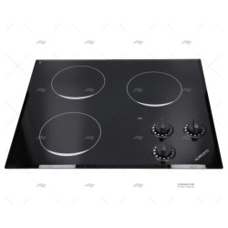 COCINA VITRO ENO 533X458MM 220V 3X1200W