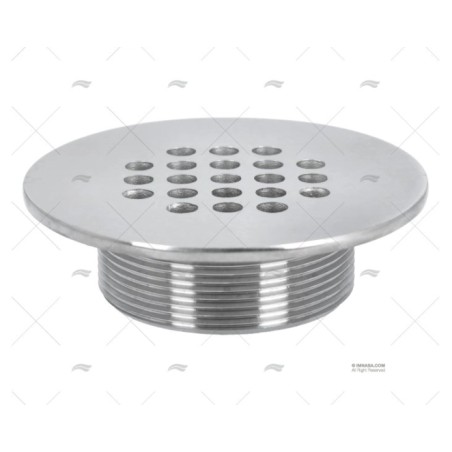 DESAGÜE RECTO 1"3/4 DRENAJE INOX 316 MARINE TOWN