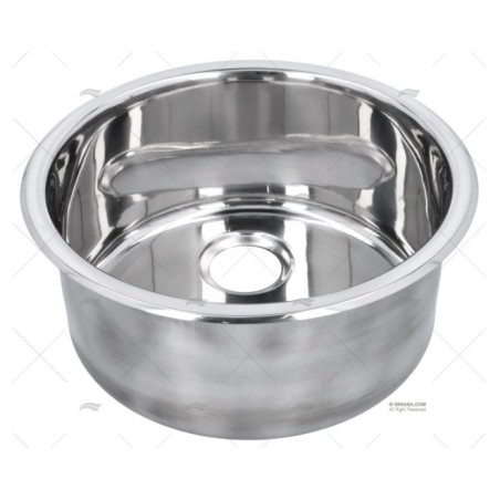 FREGADERO CYLINDRICO INOX SS 304 134MM