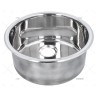 FREGADERO CYLINDRICO INOX SS 304 134MM