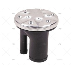 TAPON AGUA RECTO CROMADO VENTILADO 1"1/2 PERKO
