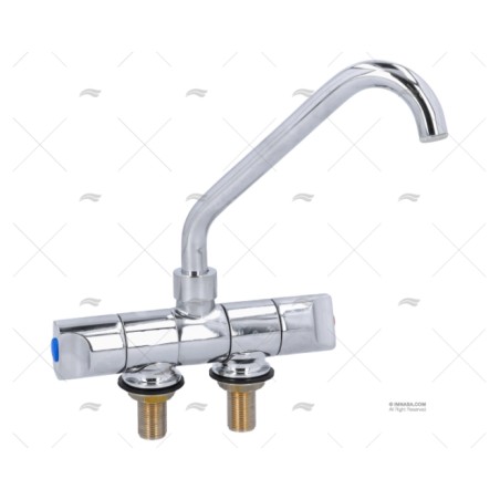 GRIFO DOBLE ABATIBLE ARAVON
