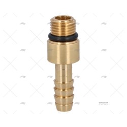 ADAPTADOR GRIFO MACHO 10X1M-TUBO 8MM ARAVON