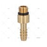 ADAPTADOR GRIFO MACHO 10X1M-TUBO 8MM ARAVON