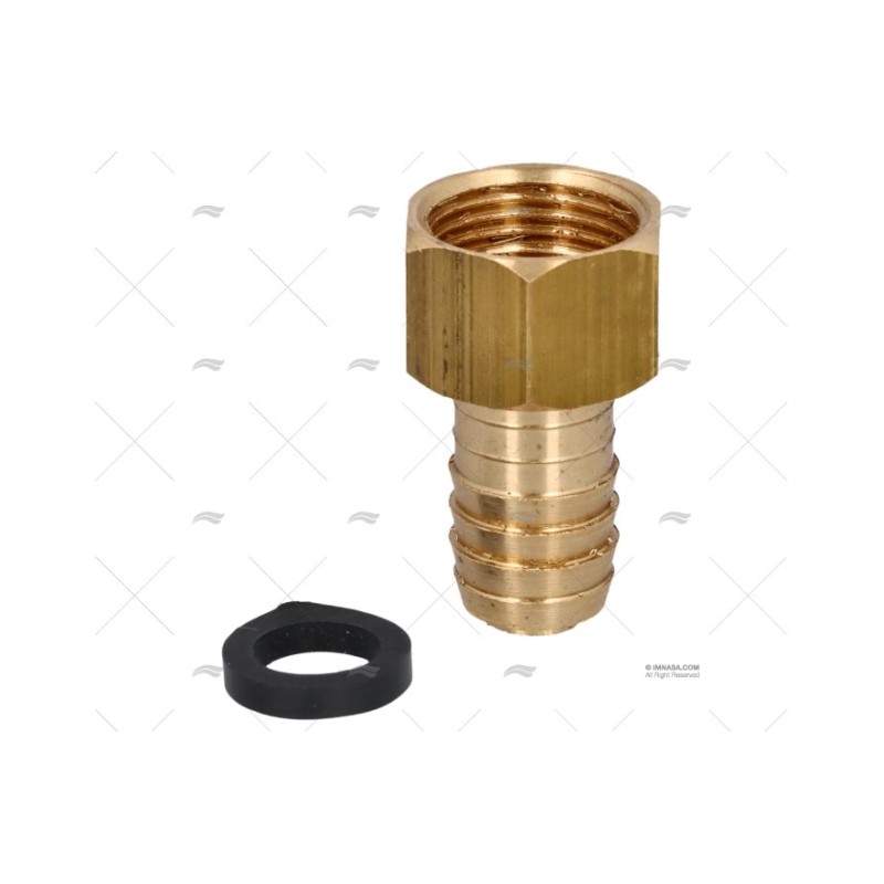 ADAPTADOR GRIFO HEMBRA 3/8-TUBO 13MM ARAVON