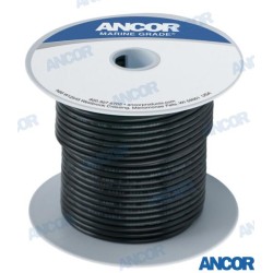 CABLE MARINO 18 AWG (0,8MM²) NEGRO 152 M