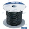 CABLE MARINO 18 AWG (0,8MM²) NEGRO 152 M