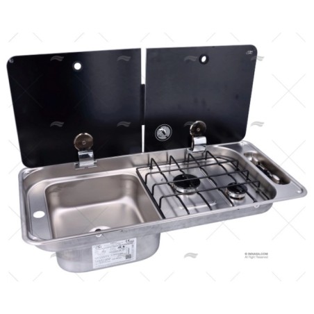 COCINA 2 FOGONES CON PICA A LA IZQUIERDA CAN