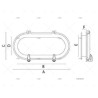 PORTILLO ALUMINIO 390X185MM FORESTI SUARDI