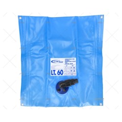 DEPOSITO AGUA 60L FLEXIBLE RECTANGULAR