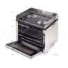 COCINA 2 FOGONES CON HORNO 500X410X390 CAN