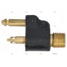 CONECTOR DEPOSITO BRP 1/4 NPT MACHO SCEPTER