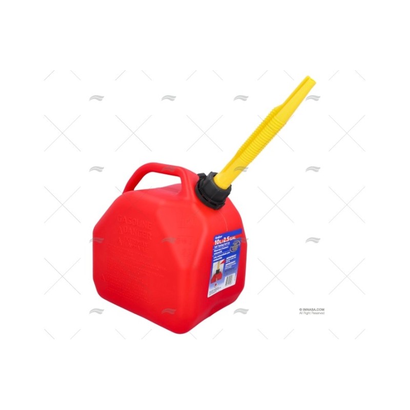 DEPOSITO COMBUSTIBLE 10L SCEPTER ROJO
