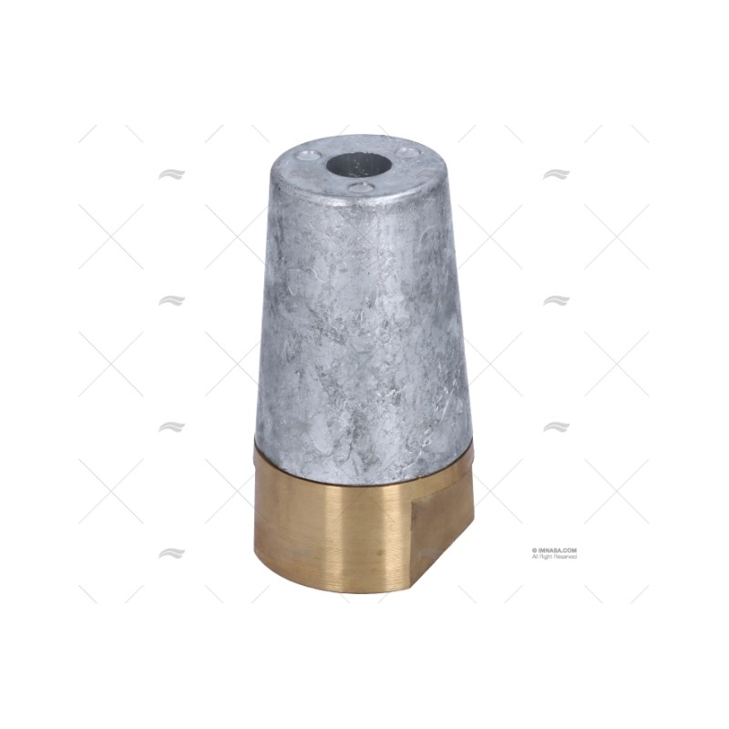 ANODO ZINC TUERCA EJE 40MM SIN MECANIZAR GUARDIAN