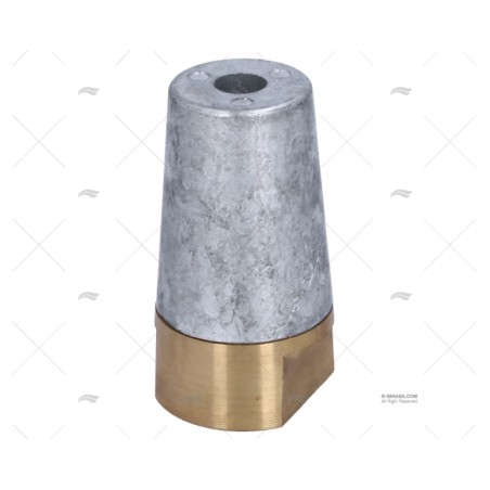 ANODO ZINC TUERCA EJE 40MM SIN MECANIZAR GUARDIAN