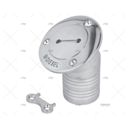TAPON DIESEL 50MM INOX 30º