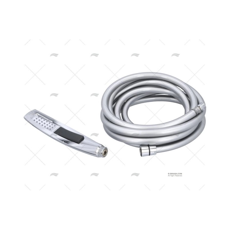 DUCHA PLATEADA FUTURE C/TUBO 4M FORESTI SUARDI