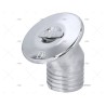 TAPON FUEL 50MM LATON CROMADO INC.30º FORESTI SUARDI