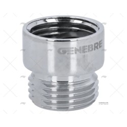 CONECTOR REGULADOR 5L/MIN 1/2"-1/2"