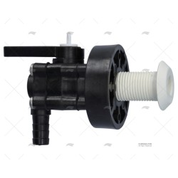 GRIFO CON PASACASCO 1/2" CODO FORESPAR