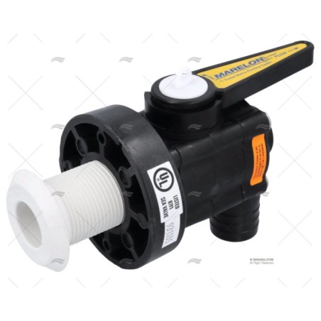 GRIFO CON PASACASCO 1"1/4 CODO FORESPAR