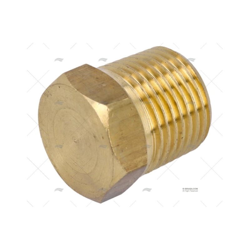 TAPON BRONCE 3/8" NPT