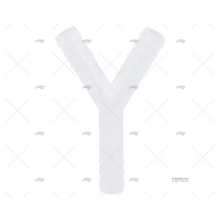 EMPALME "Y" NYLON 10MM BARKA