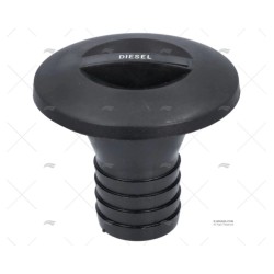 TAPON DIESEL 38MM PVC NEGRO